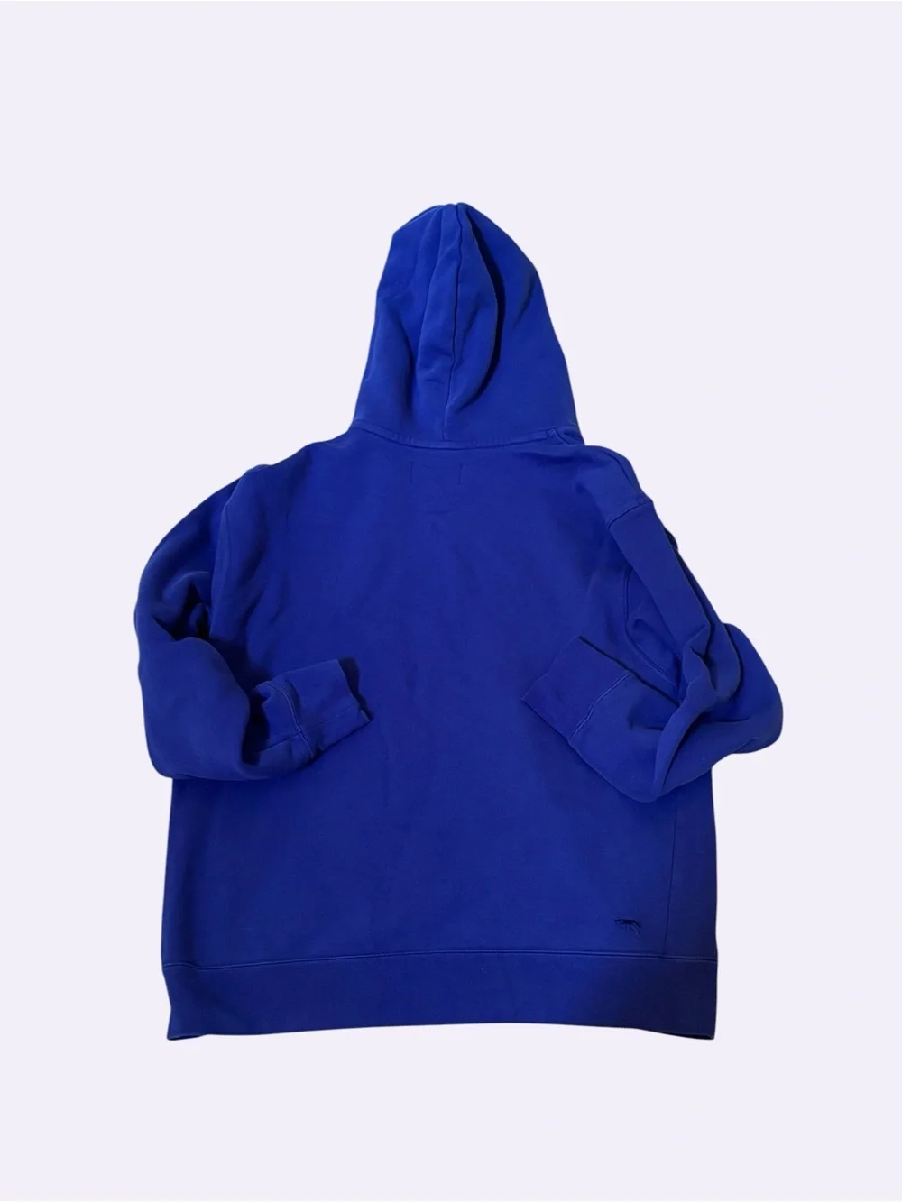 Jordan Royal Blue Hoodie with Floral '23' and Pink Jumpman